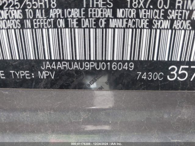 JA4ARUAU9PU016049 Mitsubishi Outlander Sport 2.0 Es Awc/2.0 Le Awc/2.0 Ralliart Awc/2.0 S Awc/2.0 Se Awc