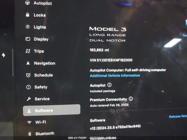 2022 TESLA MODEL 3 5YJ3E1EBXNF182300 Photo 6
