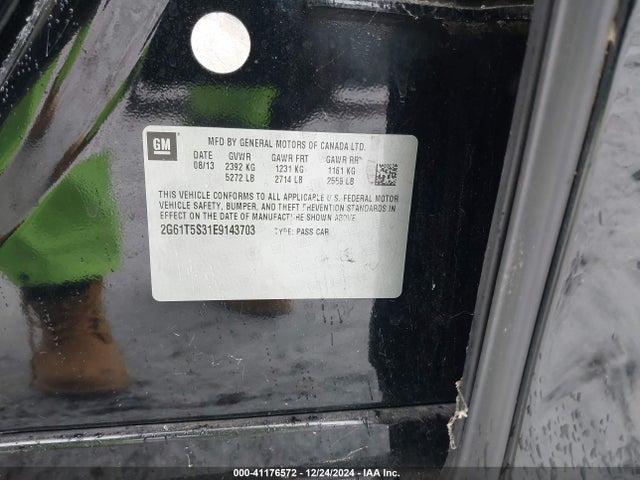 2014 CADILLAC XTS 2G61T5S31E9143703 Photo 8