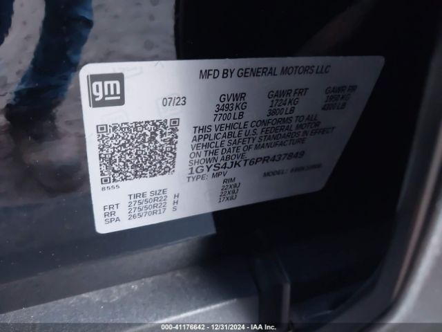 2023 CADILLAC ESCALADE ESV 1GYS4JKT6PR437849 Photo 8