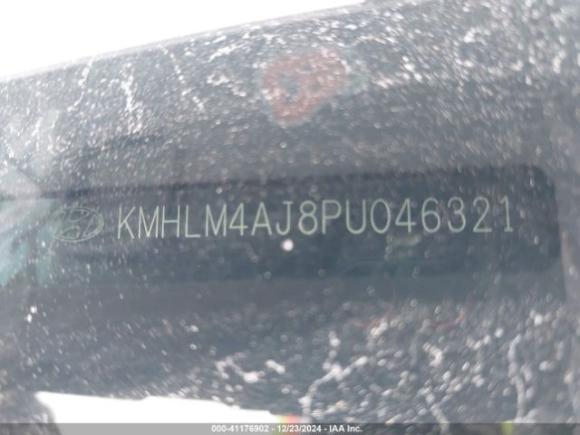 KMHLM4AJ8PU046321 Hyundai Elantra Hybrid Blue