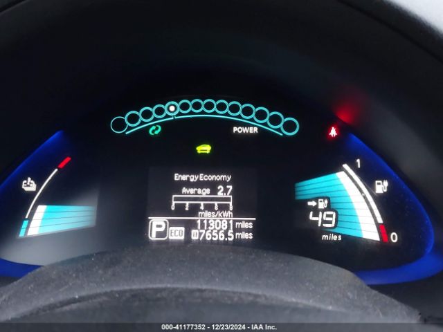 1N4AZ0CP3FC305704 Nissan LEAF S