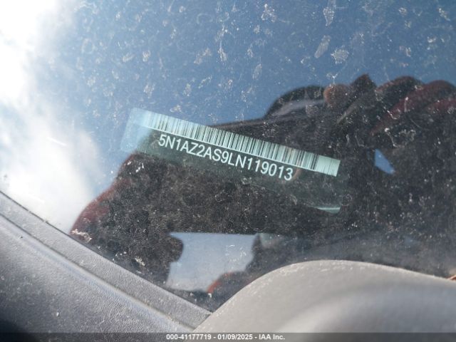 5N1AZ2AS9LN119013 Nissan Murano S Intelligent Awd