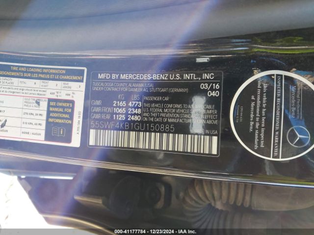 2016 MERCEDES-BENZ C 300 55SWF4KB1GU150885 Photo 8