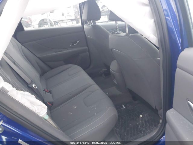 KMHLM4DJ1RU111315 Hyundai Elantra Hybrid Blue
