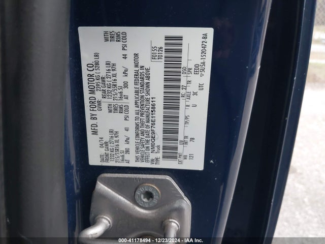 Ford Transit Connect Xlt 2014 NM0GE9F76E1158611 Image 9