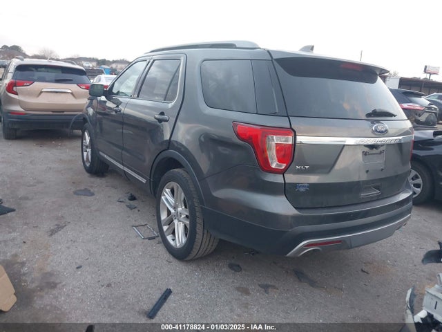 Ford EXPLORER XLT 2017 1FM5K7D85HGA27816 Image 3