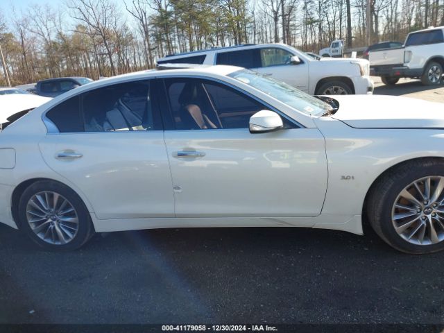 JN1EV7AR4JM439308 Infiniti Q50 3.0t Luxe