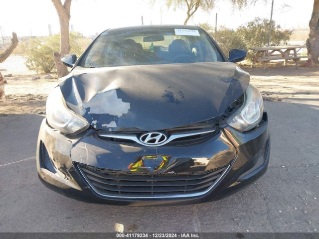 5NPDH4AE9GH663494 Hyundai ELANTRA SE