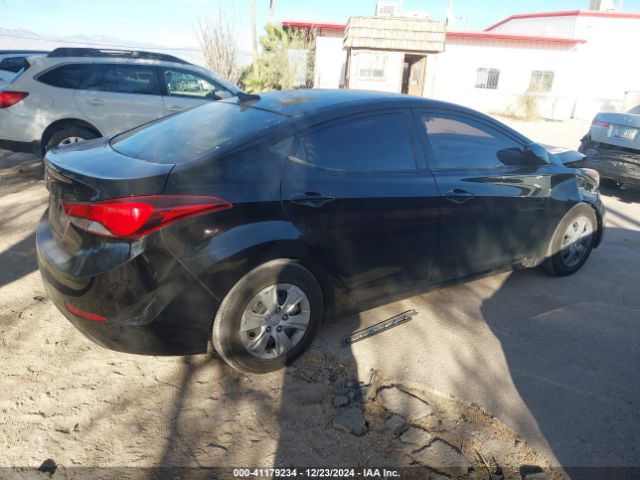 5NPDH4AE9GH663494 Hyundai ELANTRA SE