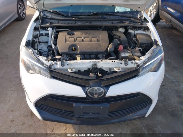 2018 Toyota Corolla L/le/xle/se/xse მანქანა იყიდება აუქციონზე, vin: 2T1BURHE0JC117960, აუქციონის ნომერი: 41179413