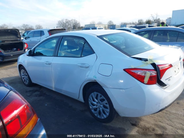 2018 Toyota Corolla L/le/xle/se/xse მანქანა იყიდება აუქციონზე, vin: 2T1BURHE0JC117960, აუქციონის ნომერი: 41179413