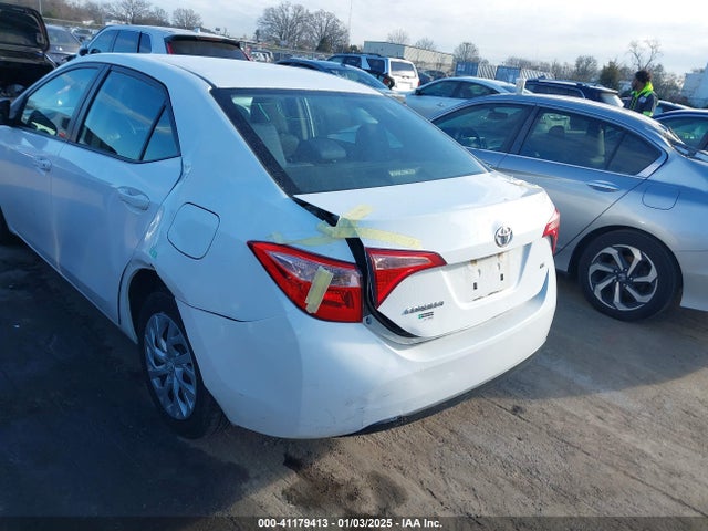 2018 Toyota Corolla L/le/xle/se/xse მანქანა იყიდება აუქციონზე, vin: 2T1BURHE0JC117960, აუქციონის ნომერი: 41179413