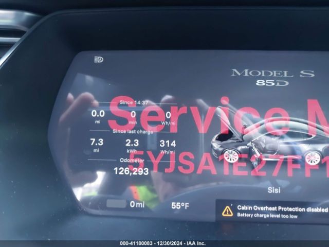 5YJSA1E27FF119096 Tesla Model S 70d/85d/p85d