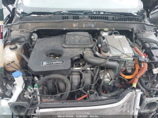 3FA6P0LU9JR173222 Ford Fusion Hybrid Se