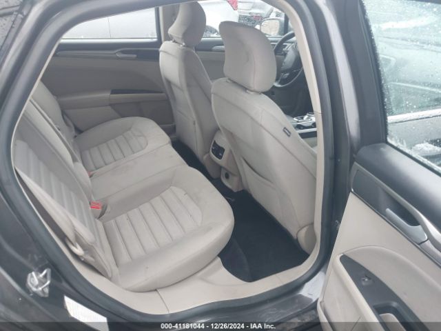 3FA6P0LU9JR173222 Ford Fusion Hybrid Se