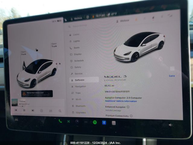 5YJ3E1EA4JF051011 Tesla Model 3 Long Range/mid Range