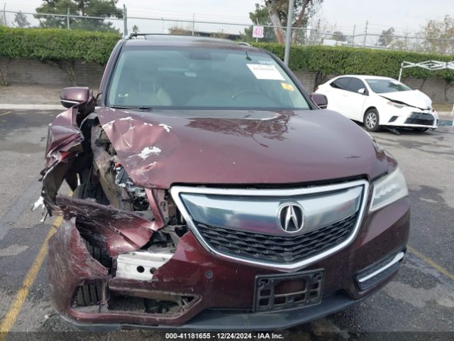 5FRYD3H8XEB012067 Acura Mdx Advance Pkg W/entertainment Pkg