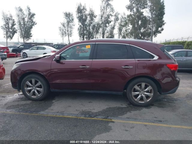 5FRYD3H8XEB012067 Acura Mdx Advance Pkg W/entertainment Pkg