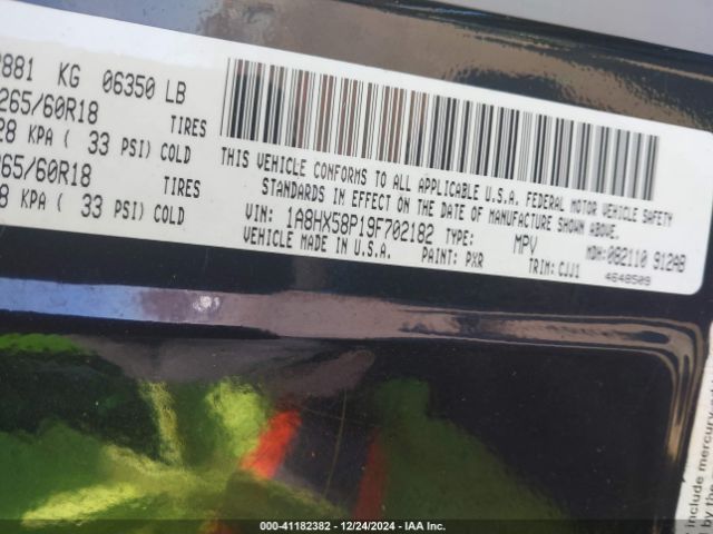 2009 CHRYSLER ASPEN 1A8HX58P19F702182 Photo 8
