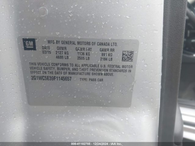 2G1WC5E39F1145657 Chevrolet Impala Limited Ltz