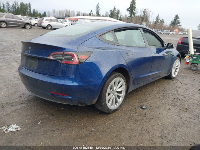 2022 TESLA MODEL 3 5YJ3E1EA8NF144538 Photo 3