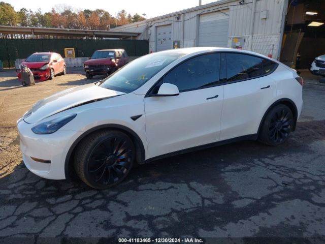 2022 TESLA MODEL Y 7SAYGDEF1NF399015 Photo 1