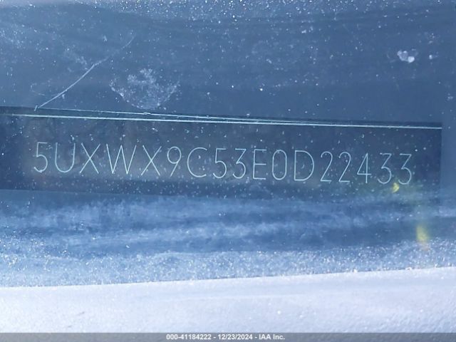 5UXWX9C53E0D22433 BMW X3 Xdrive28i