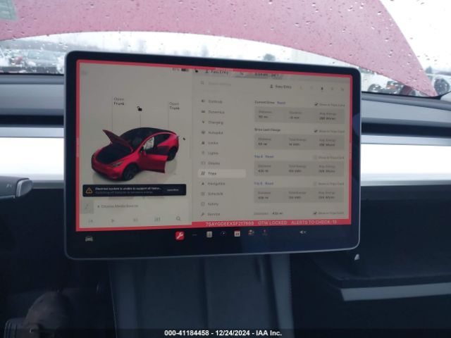7SAYGDEEXSF217668 Tesla Model Y Long Range Dual Motor All-wheel Drive