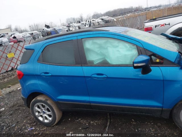 MAJ3S2GE9KC303726 Ford Ecosport Se