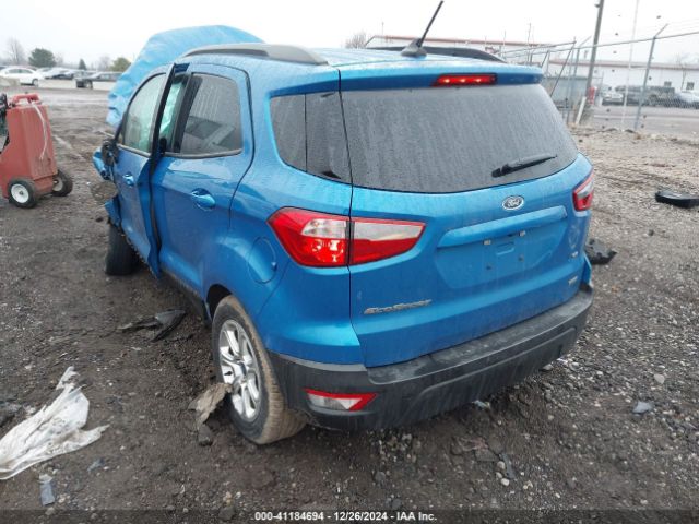 MAJ3S2GE9KC303726 Ford Ecosport Se