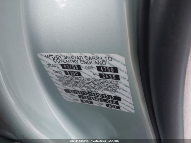 2004 JAGUAR XJ SAJEA71C84SG02230 Photo 8