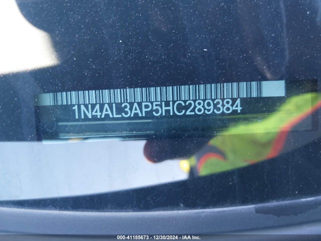 1N4AL3AP5HC289384 Nissan Altima 2.5 Sv