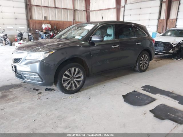 5FRYD4H41FB001852 Acura Mdx Technology Package