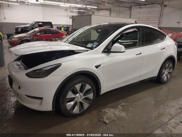 2024 TESLA MODEL Y 7SAYGDEE9RA228569 Photo 1