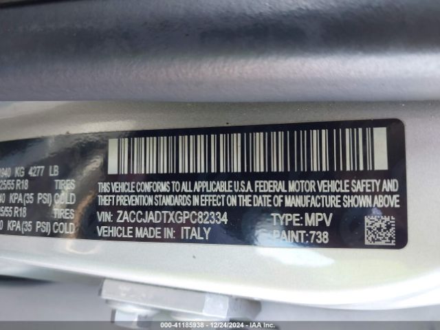 ZACCJADTXGPC82334 Jeep Renegade Limited