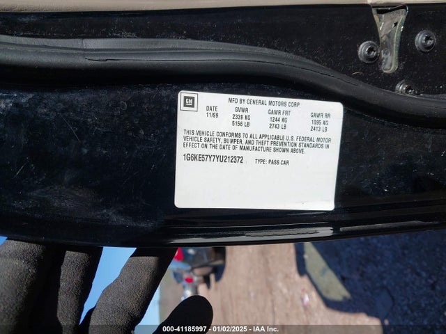 2000 CADILLAC DEVILLE 1G6KE57Y7YU212372 Photo 8
