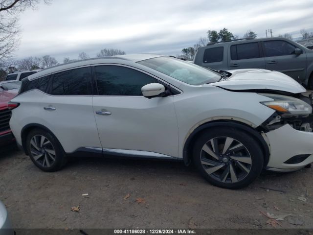5N1AZ2MH0FN205749 Nissan Murano Platinum