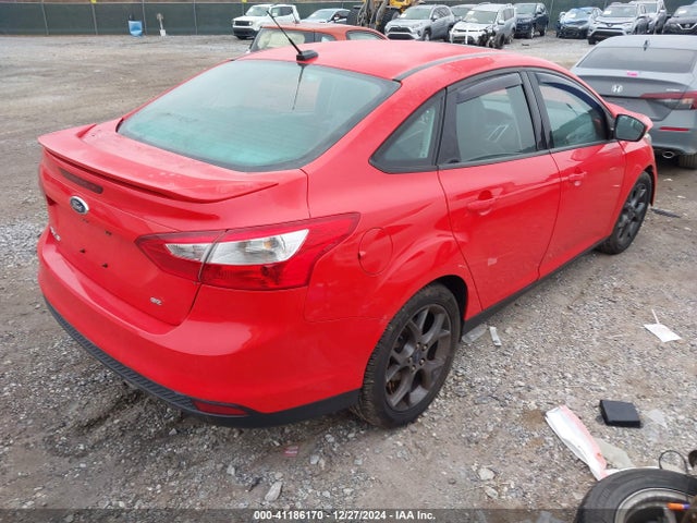 Ford FOCUS SE 2014 1FADP3F26EL377953 Image 4