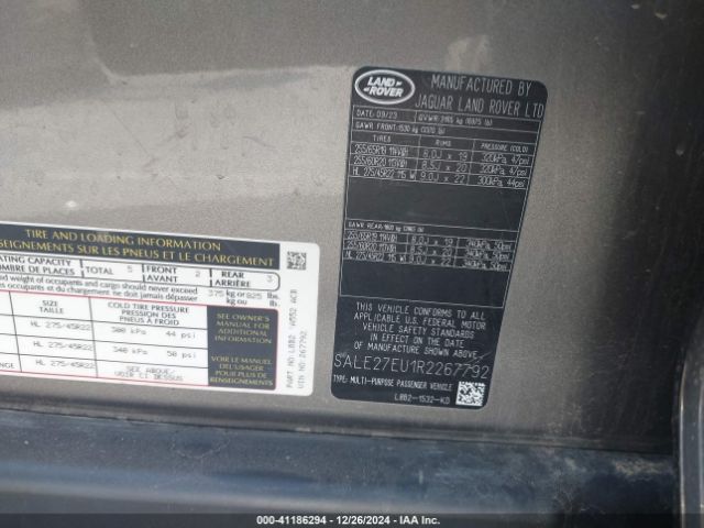 SALE27EU1R2267792 Land Rover Defender 110 P400 X-dynamic Se