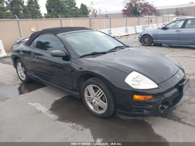 2003 MITSUBISHI ECLIPSE SPYDER 4A3AE55H93E185168 Photo 0