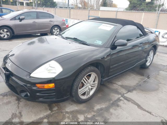 2003 MITSUBISHI ECLIPSE SPYDER 4A3AE55H93E185168 Photo 1