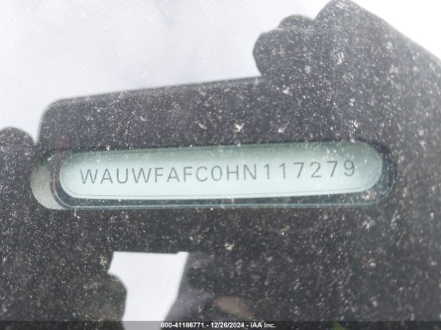 WAUWFAFC0HN117279 Audi S7 4.0t Premium Plus
