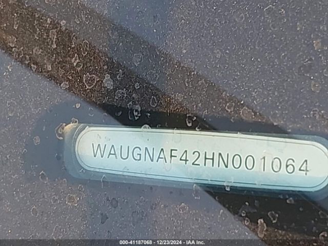 WAUGNAF42HN001064 Audi A4 2.0t Premium