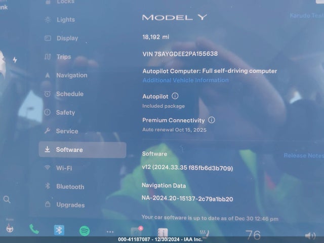 2023 TESLA MODEL Y 7SAYGDEE2PA155638 Photo 6