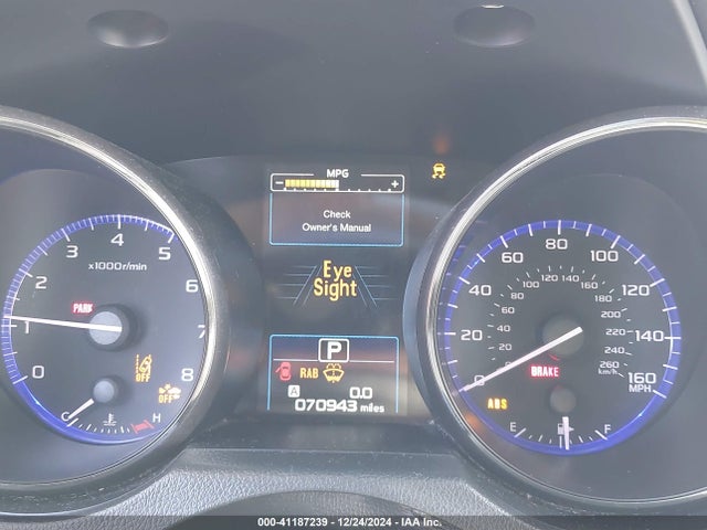 4S4BSETC2K3320794 Subaru Outback 3.6r Touring