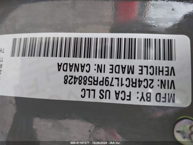 2C4RC1L79PR588428 Chrysler Pacifica Hybrid Touring L