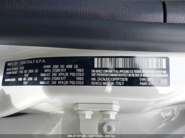 2023 JEEP RENEGADE ZACNJDC13PPP73576 Photo 8