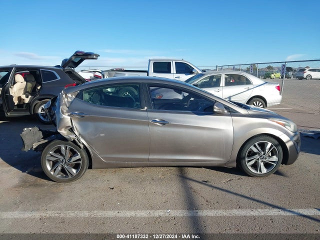 Hyundai Elantra Limited 2014 5NPDH4AE0EH485889 Image 13