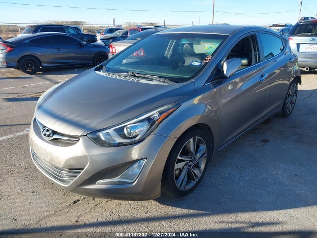 Hyundai Elantra Limited 2014 5NPDH4AE0EH485889 Image 2
